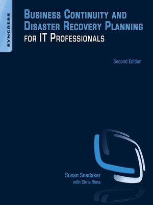 cover image of Business Continuity and Disaster Recovery Planning for IT Professionals